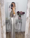 Completo Striped Satin