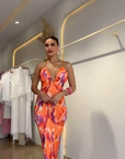 Vestito Orange